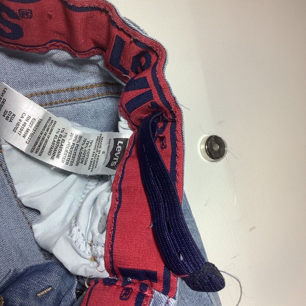 Levi's 511 Youth Boys Jeans Size 5 Reg Blue Stone Wash - Picture 7 of 7